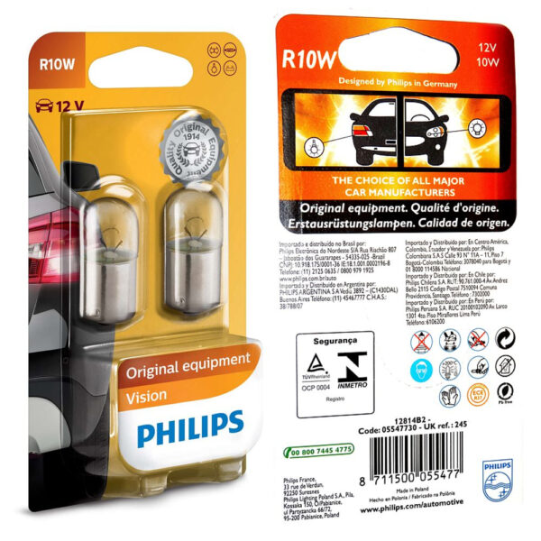 Philips R10W 12814B2 Vision