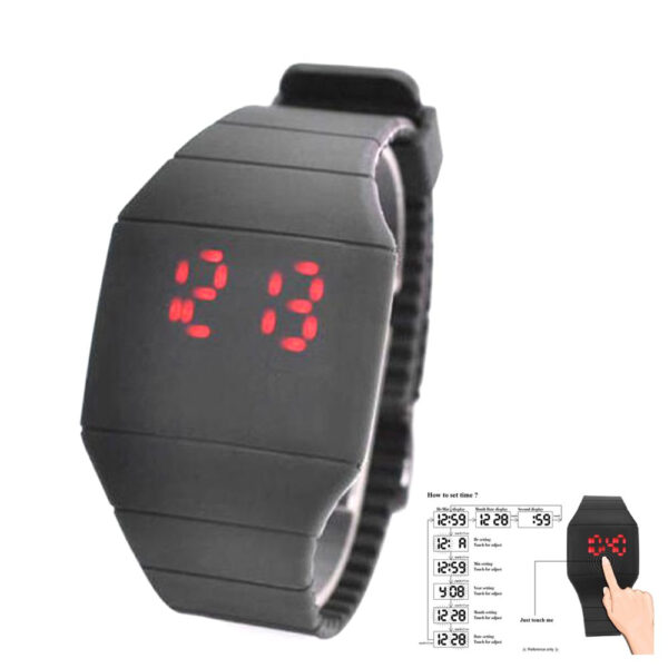 Touch Screen LED Digital Uhr