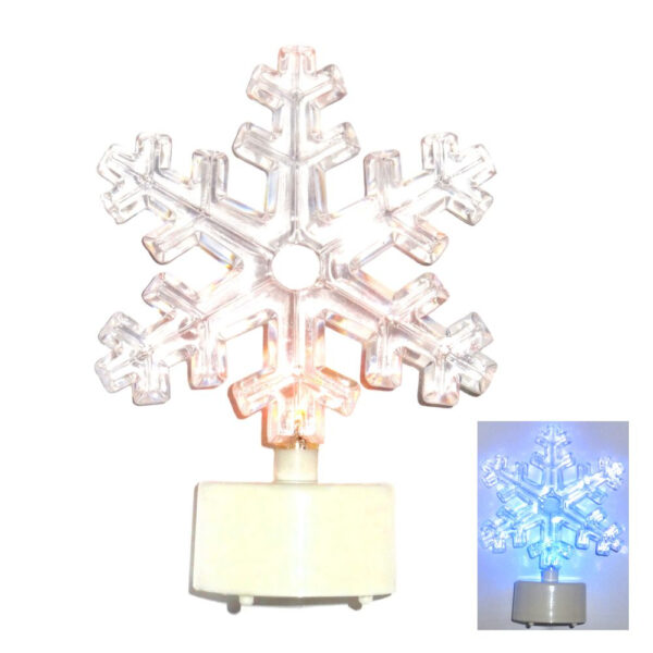 LED Teelicht Schneeflocke