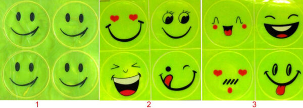 Reflektierender Smiley – Bild 2