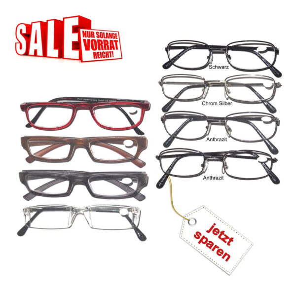 Lesebrille +2.00