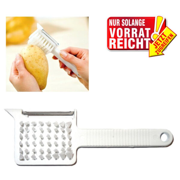 Gemüseschäler mit Bürste