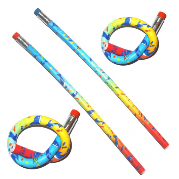 Bleistift flexible mit Radiergummi