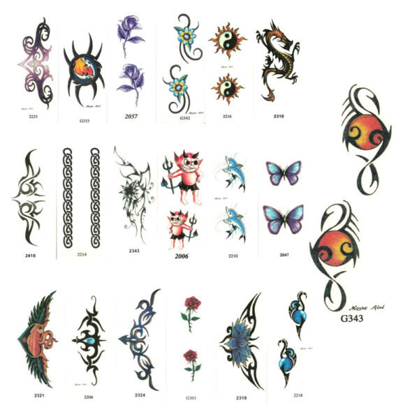Tattoos Temporär