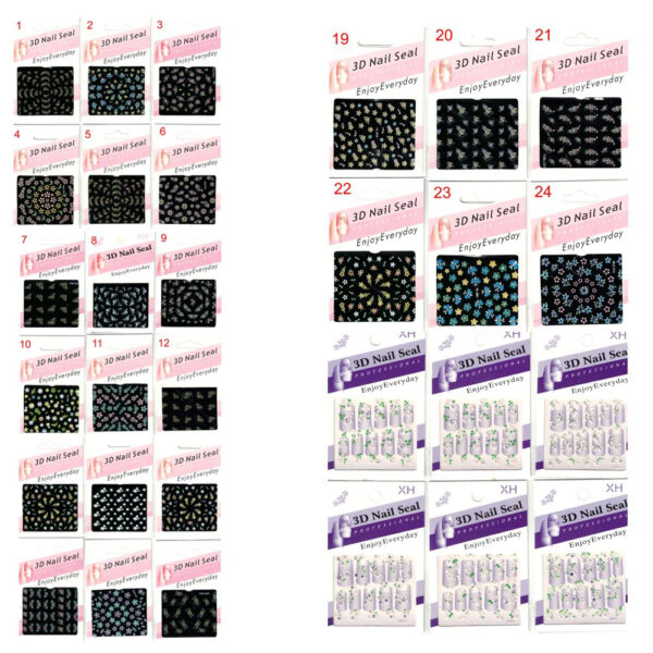 Nagelsticker 3D nail