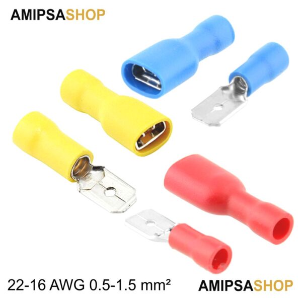 Flachstecker Flachsteckhülse