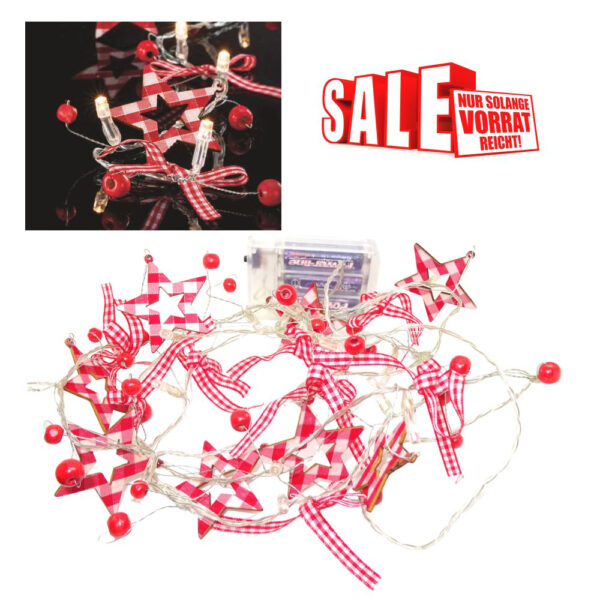 20 warmweisse LEDs