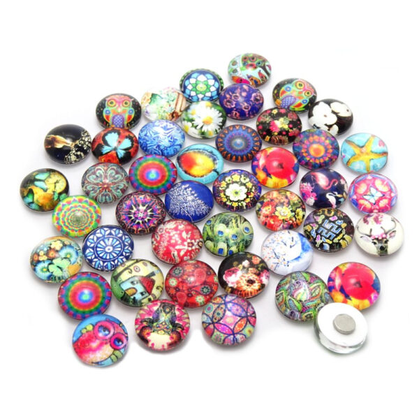 Magneten aus Glas 3er Set