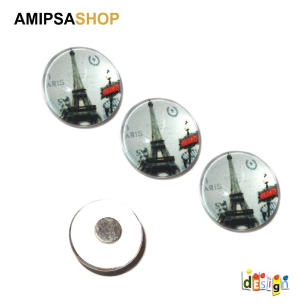 Magneten aus Glas 3er Set