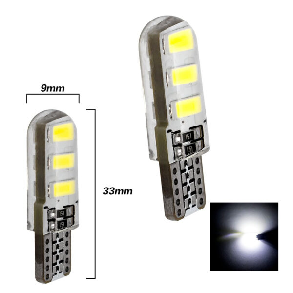 Autolampe T10 W5W LED6