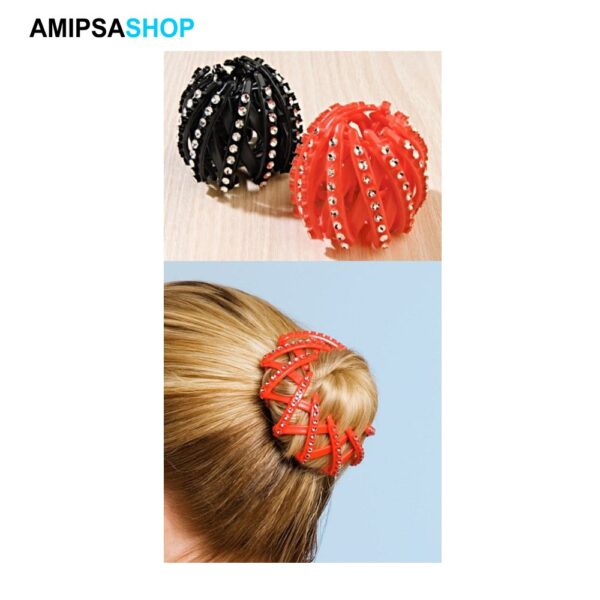 Haarring mit Glitzer