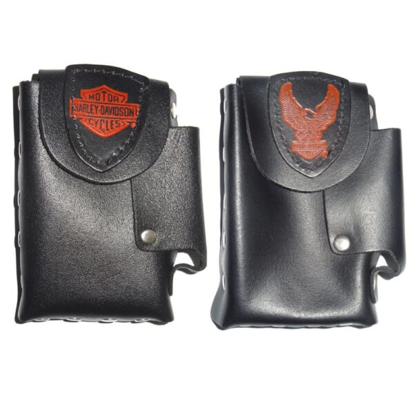 Harley Davidson Leder Zigarettenetui