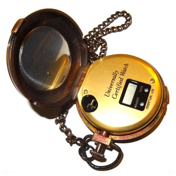 Taschenuhr mit Feuerzeug – Bild 2