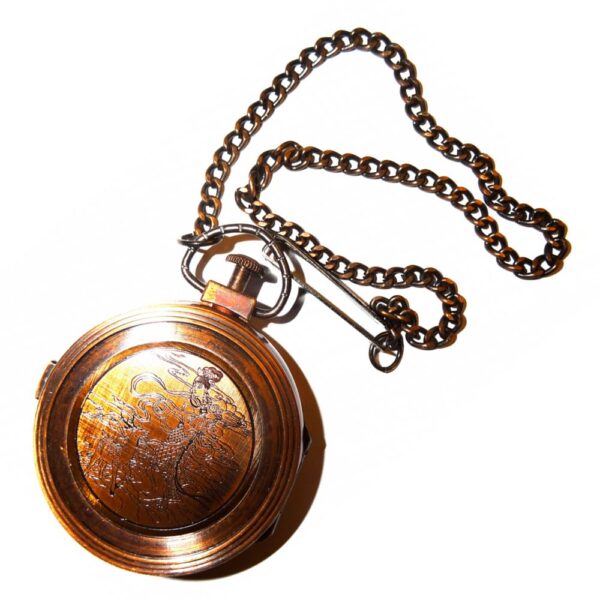 Taschenuhr mit Feuerzeug – Bild 3