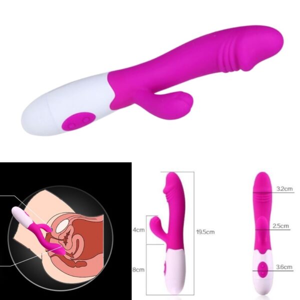 Vibrator Massengerät 19.5cm – Bild 2