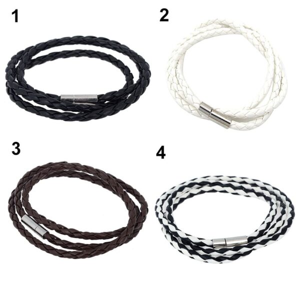 Lederarmband für Männer und Frauen – Bild 2