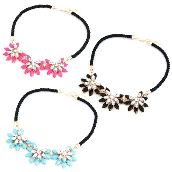Kette Anhänger Kristall Halsband