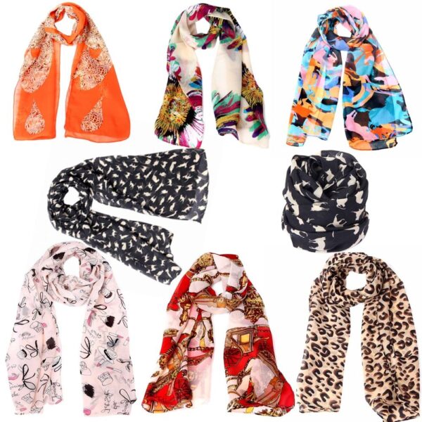 Chiffon Schal Design