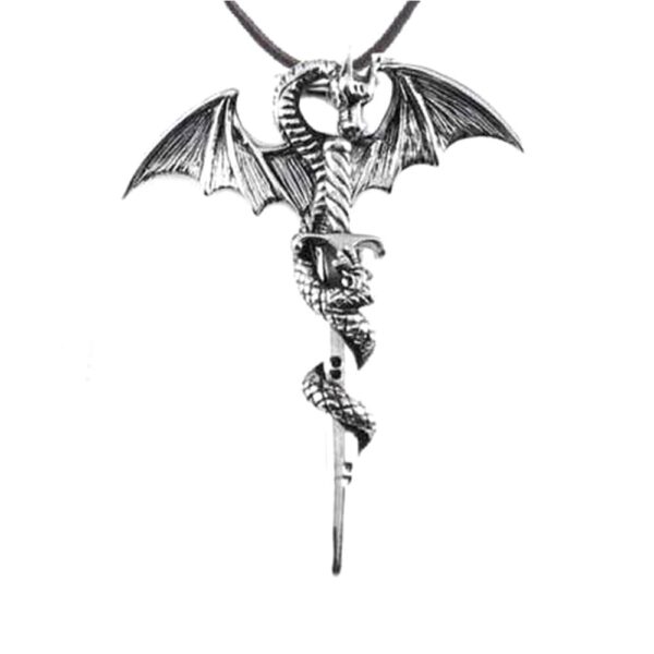 Kette mit Drachen anhänger