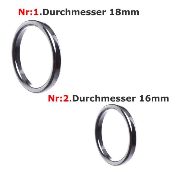 Fingerring aus Hämatit – Bild 2