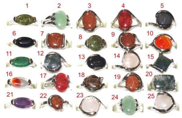 Naturstein Ringe – Bild 2