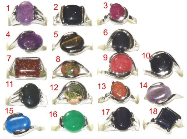 Naturstein Ringe – Bild 2