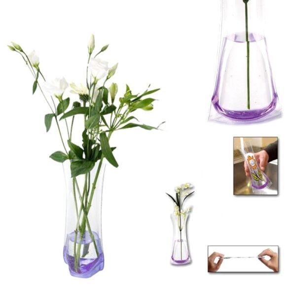Faltbare Flexible PVC Vase