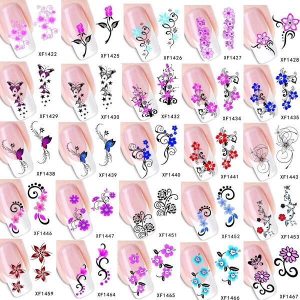 Nagelsticker set -a8