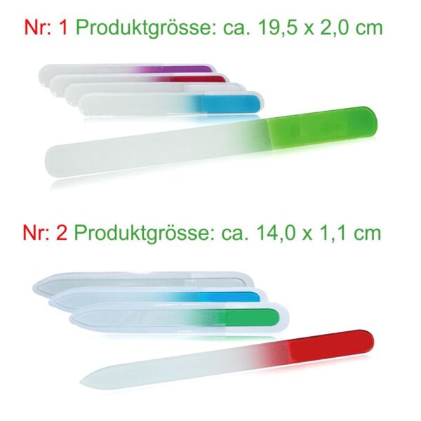 Glas Nagelfeile Beauty – Bild 2
