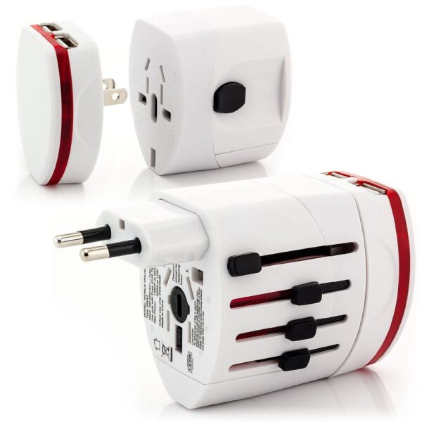 Internationaler Adapter mit USB – Bild 4