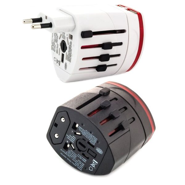 Internationaler Adapter mit USB