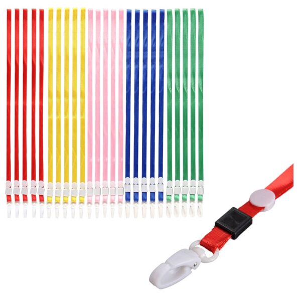 Lanyards mit Kunststoff Karabiner