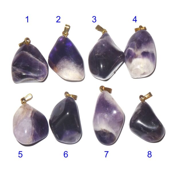 Heilstein anhänger amethyst – Bild 2