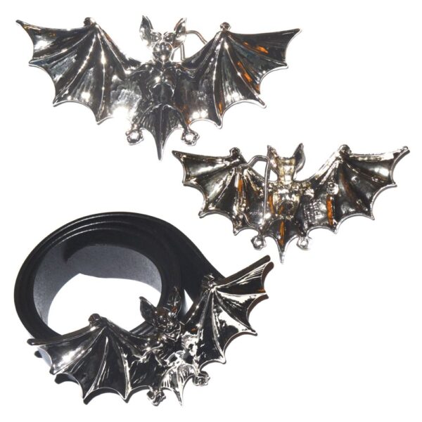 Gürtel mit schnalle Fledermaus