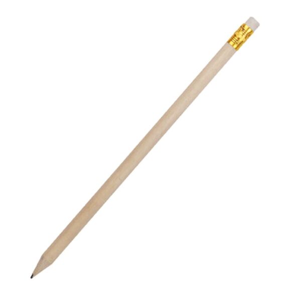 Bleistift natur mit Radiergummi