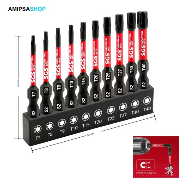 Bits 10er Set Torx
