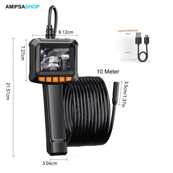 Endoskop Kamera mit Licht G20 10m Kabel