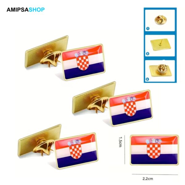 Pin Kroatien flagge