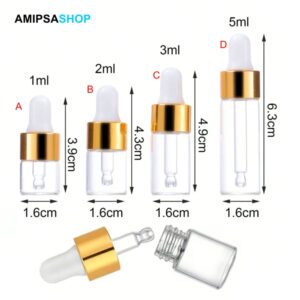 Pipettenflaschen aus Glas Tropfflasche
