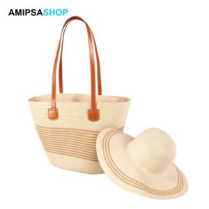 Strandhut Taschen Set 2-teilig