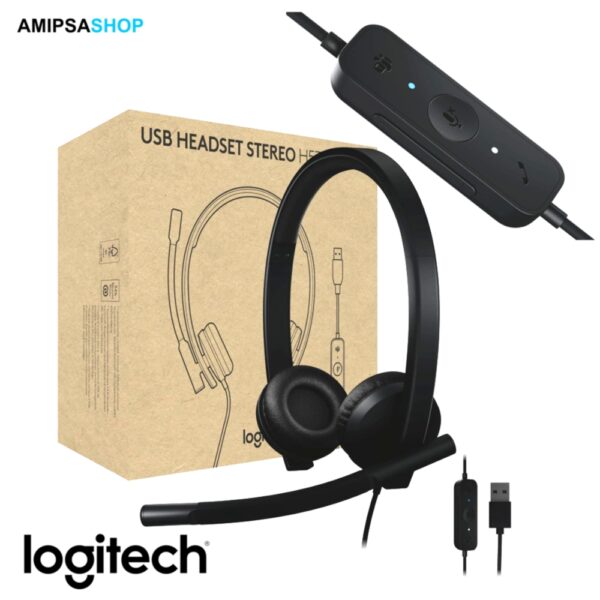 Logitech H570e USB Headset Stereo (981-001430)