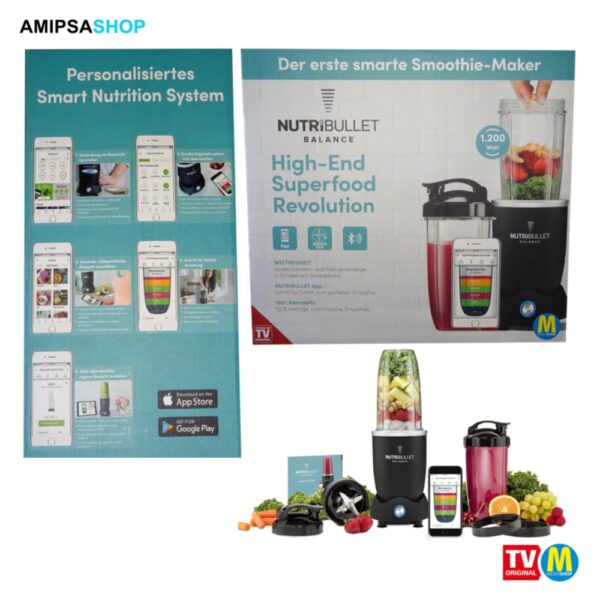 NUTRIBULLET Balance 1200 Watt 9-tlg