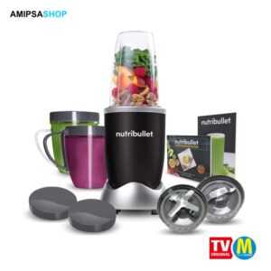 Nutribullet Nährstoffextraktor 600W Anthrazit 12-teilig Schwarz